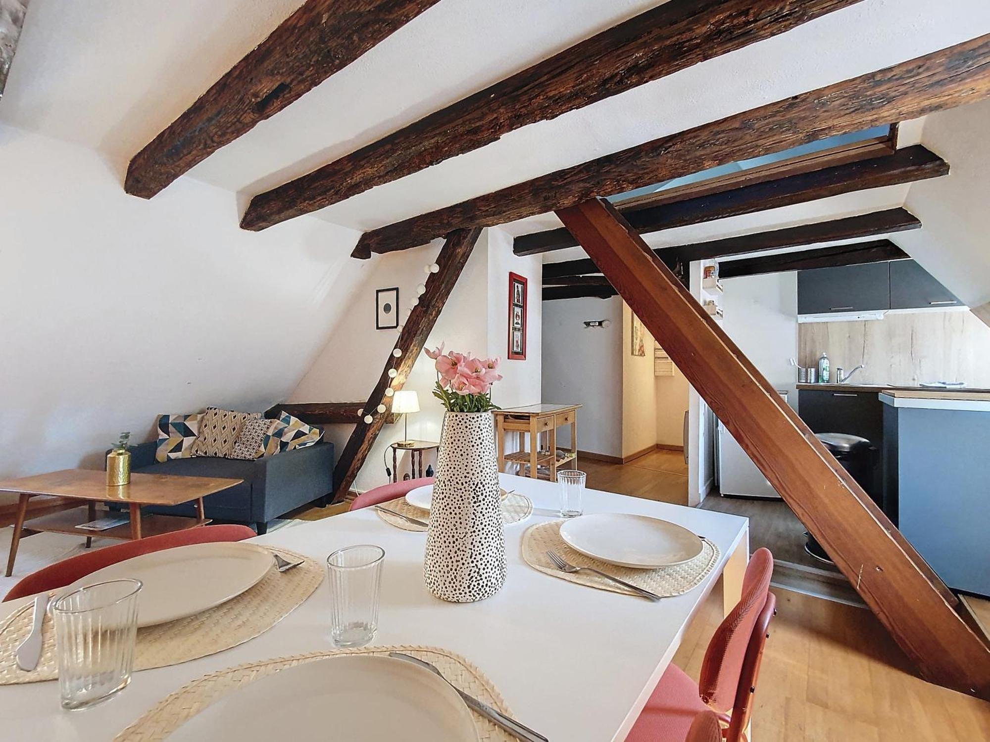 Tonneau - Hypercentre - Cathedrale - Authentique - Duplex Apartment Strasbourg Luaran gambar